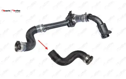 TURBO HORTUMU PLASTİK BORU HARİÇ FLUENCE resmi