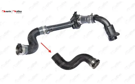 TURBO HORTUMU PLASTİK BORU HARİÇ FLUENCE resmi