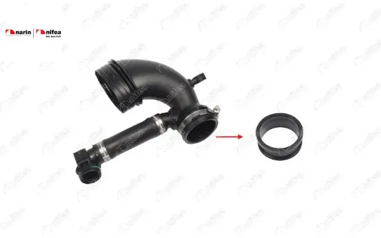 TURBO BORUSU CONTASI PLASTİK BORU HARİÇ FİESTA FUSİON 1.6 TDCİ 2004-2007 resmi
