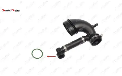 TURBO BORUSU CONTASI PLASTİK BORU HARİÇ FIESTA V FUSION 1.6 TDCI 04>12 resmi