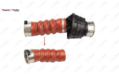 TURBO HORTUMU PLASTİK BORU HARİÇ 525 725 2.0 D 16-19 resmi