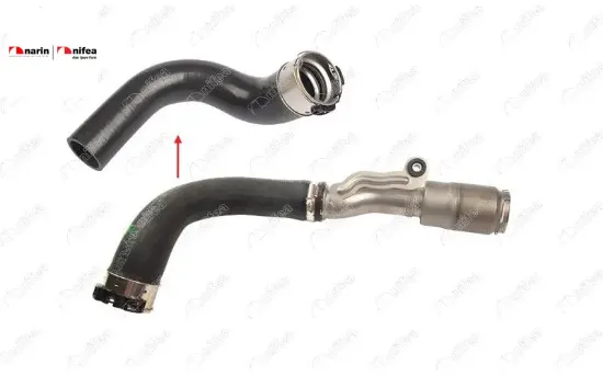TURBO HORTUMU METAL BORU HARİÇ OK İLE GÖSTERİLEN HORTUM MERİVA B 1.6 CDTI 13> resmi