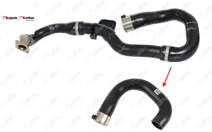 TURBO HORTUMU PLASTİK ve METAL BORU HARİÇ CORSA D resmi