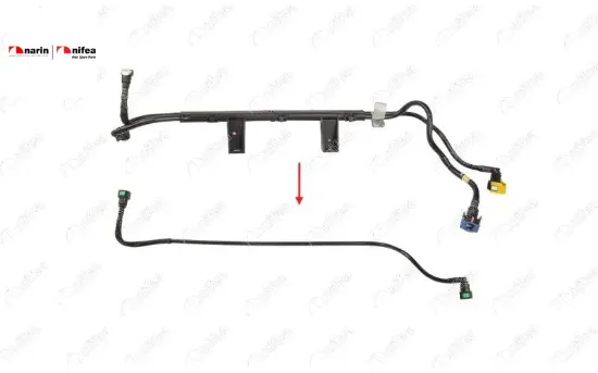 YAKIT BORUSU BRAKET HARİÇ FIORINO QUBO V700 1.3 JTD MULTİJET 07> resmi