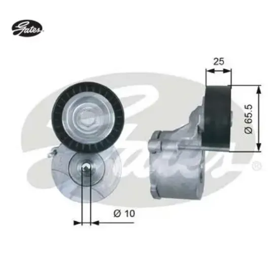ALTERNATÖR RULMANI KOMPLE  ASTRA H/J-CORSA C/D-BIPPER*FIORINO-LINEA-DOBLO 1.3CDTI/JTD/HDI 04-> resmi