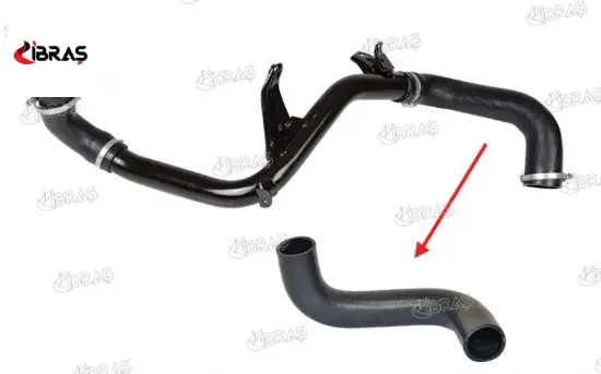 TURBO HORTUMU BÜYÜK METAL BORU HARİÇ FOCUS II/C M/ resmi