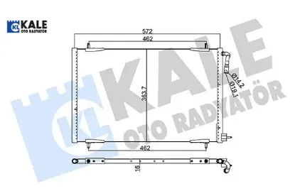 KLİMA RADYATÖRÜ 206 resmi