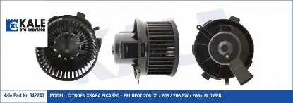 KALORİFER MOTORU XSARA PICASSO-206-206+ resmi